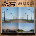 High Quality Galvanized Oem Customized Solar Street Light Poles